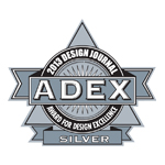ADEX Silver 2013 Award for Design Excellence logo