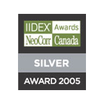IIDEX® NeoCon® Canada Silver Award 2005 logo