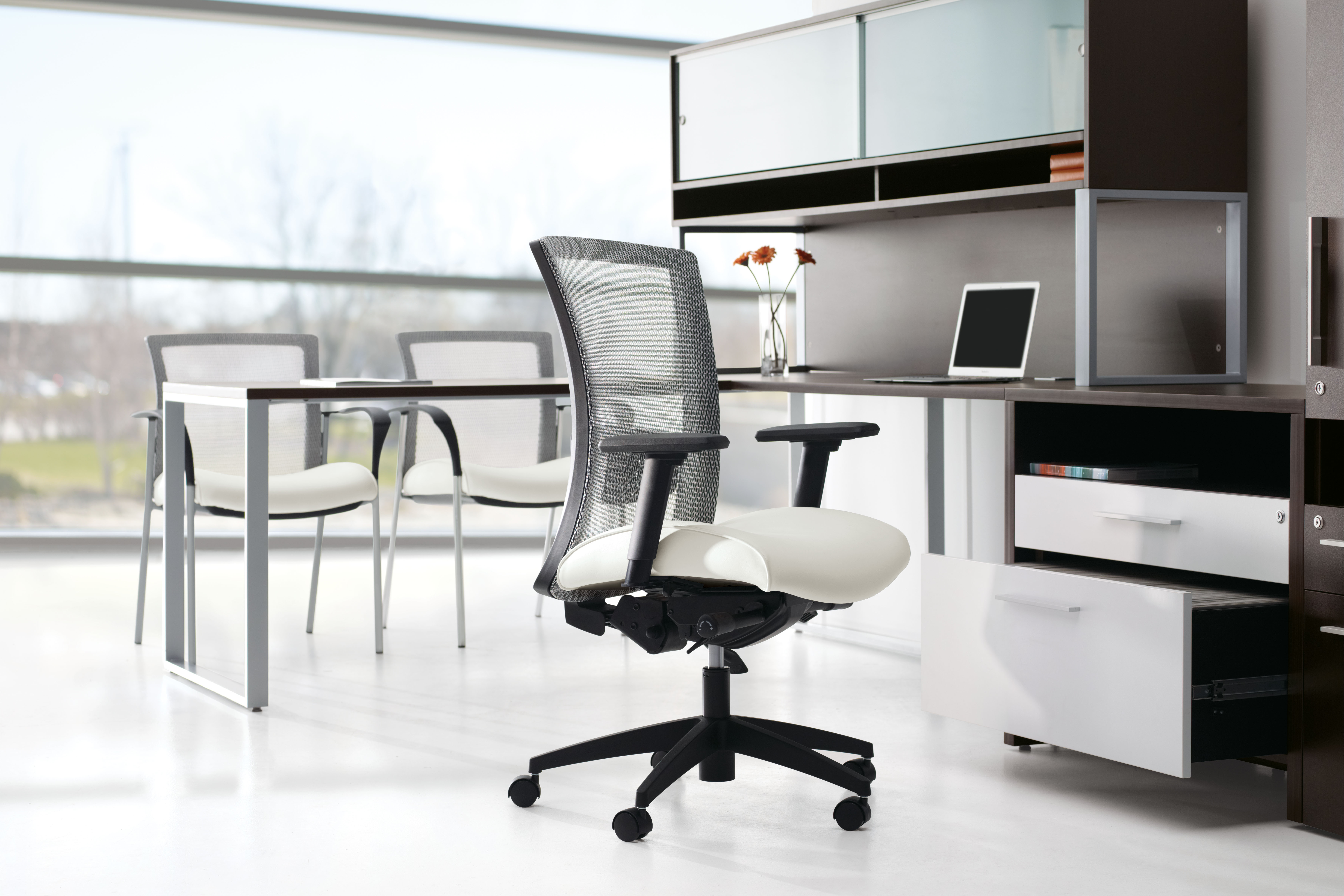 Global Furniture Group, The Vion™ family is not only design savvy, but is adaptable to any office or meeting room
