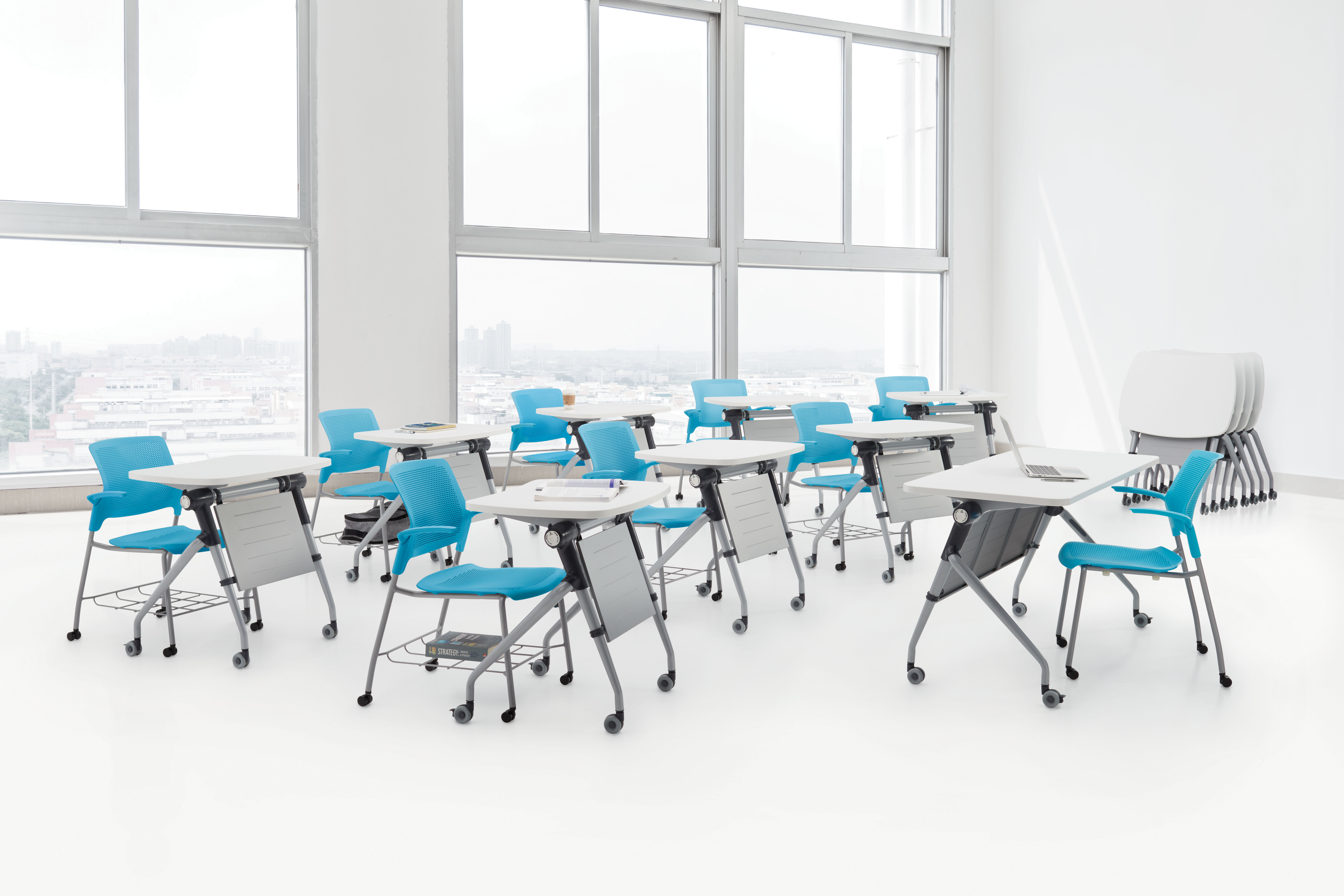 Global Furniture Group, The Zook™ table series accommodates the needs of today’s active learning environments.