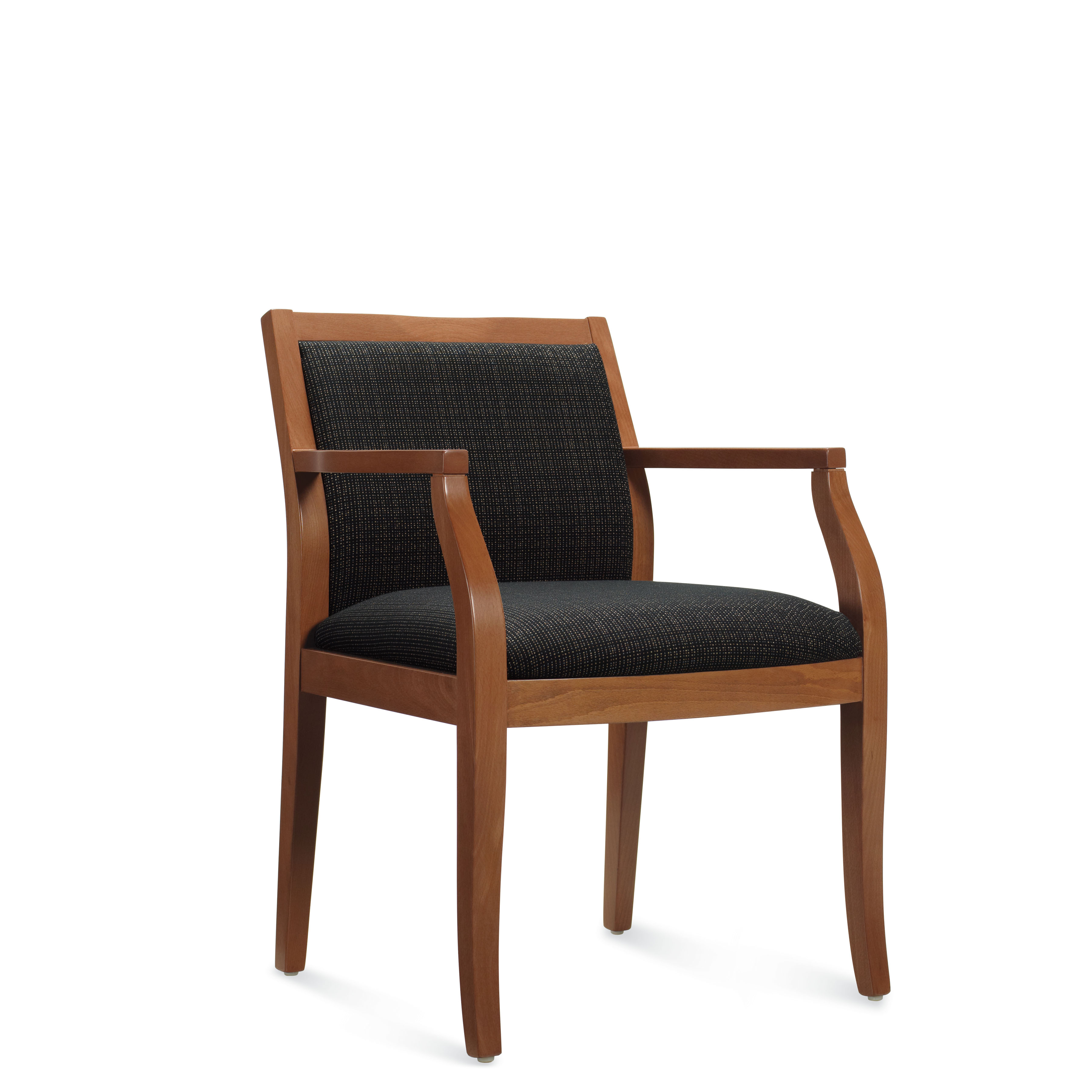 Global Furniture Group, Mayne offers classic styling and value in a finely crafted transitional side chair. Offered in two