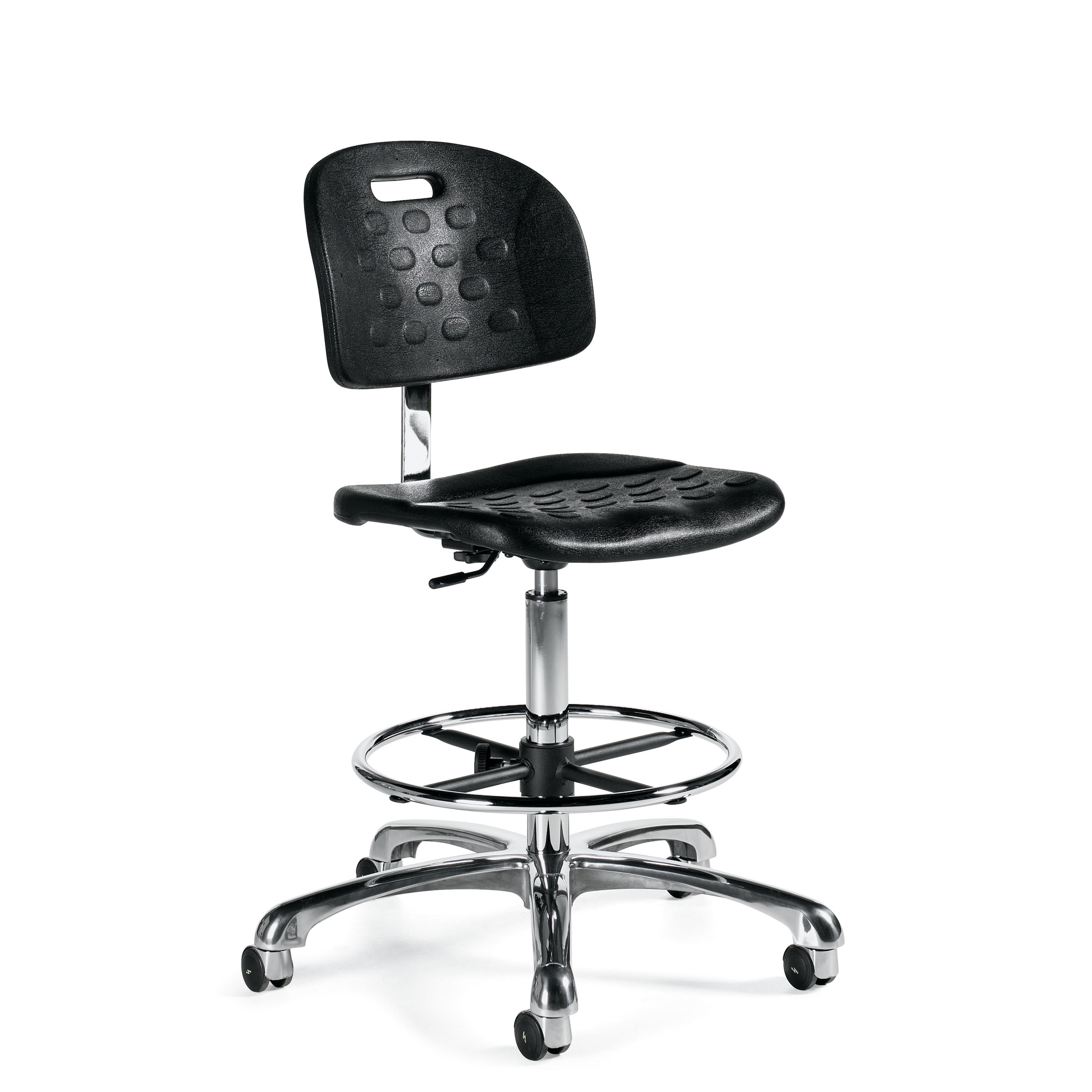 Global Furniture Group, Models are offered as posture task, operator, work stools and heavy duty bench stools. Some work