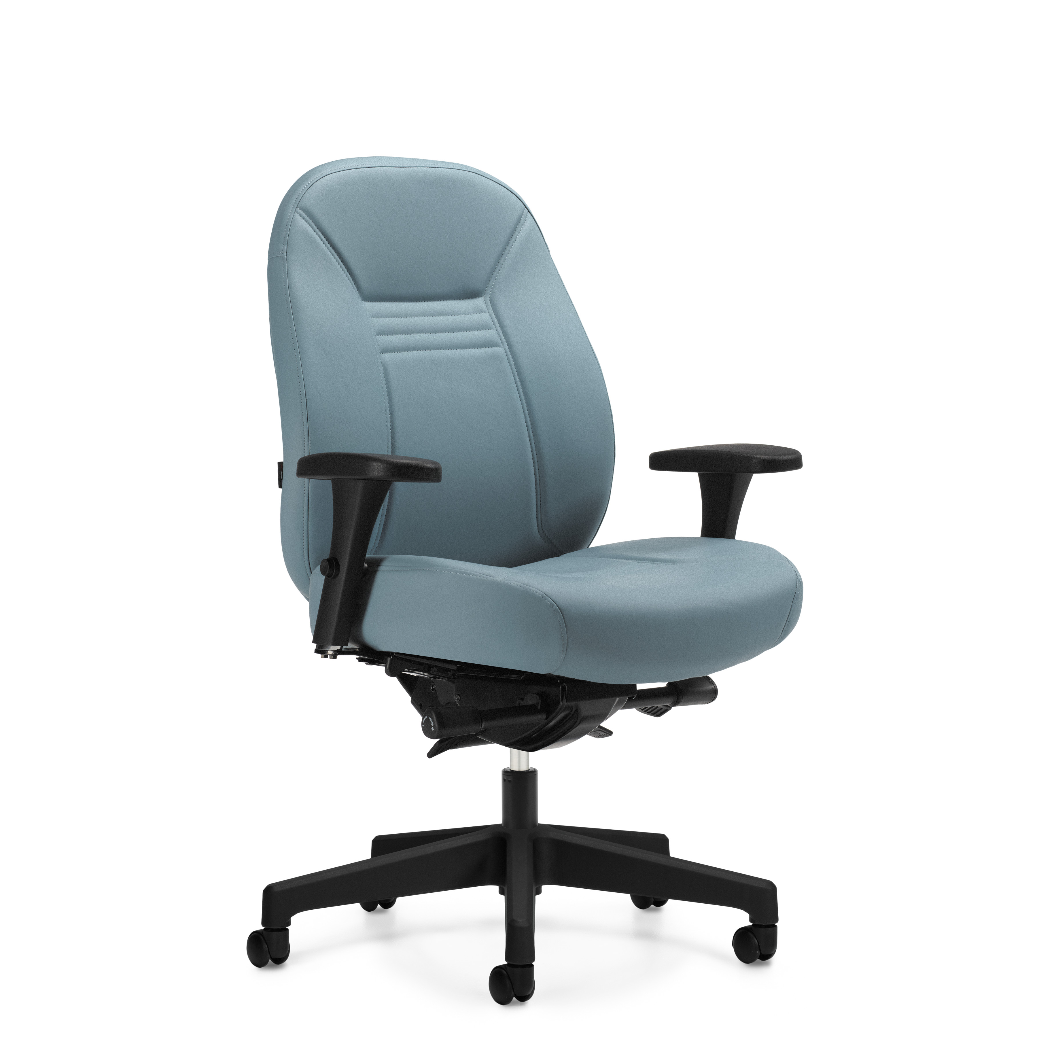 Fauteuil large à basculements synchronisé à dossier moyen, assise profonde Fauteuil large à basculements synchronisé à dossier moyen, assise profonde Model Thumbnail
