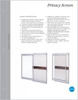 Boulevard Privacy Screen Brochure Cover
