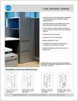 Fiche de vente de la gamme 12 – Modules de rangement avec ouverture sur le côté Brochure Cover