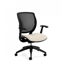 Roma - Conference room chairs - management seating - mesh back office chair - mesh office chair.