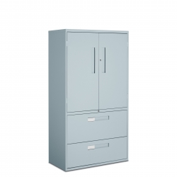 Office Storage Solutions, Office Storage Cabinet With Doors And Drawers