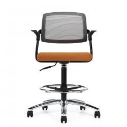 Spritz - mesh task chair - task chair - ergonomic chair - office mesh chair - ergonomic task chair - lumbar support for office chair - nesting chairs