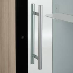 Silver Anodized Handle & Hinges Feature Thumbnail