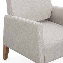Closed Arms on Fully Upholstered Lounge Chairs Feature Thumbnail