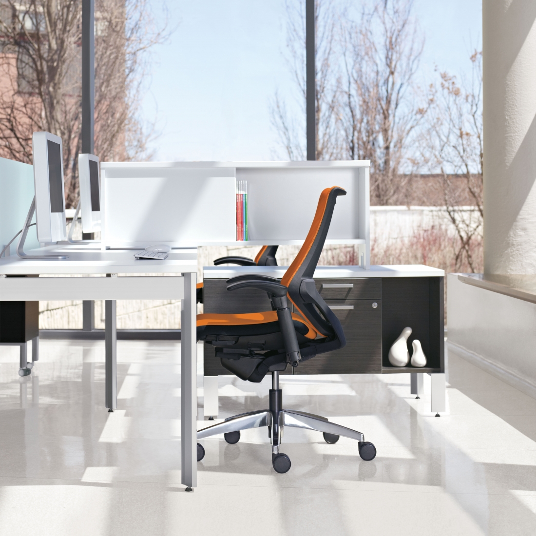 Global Furniture Group, Bridges II™ is carefully curated to support the needs of the contemporary workspace. From