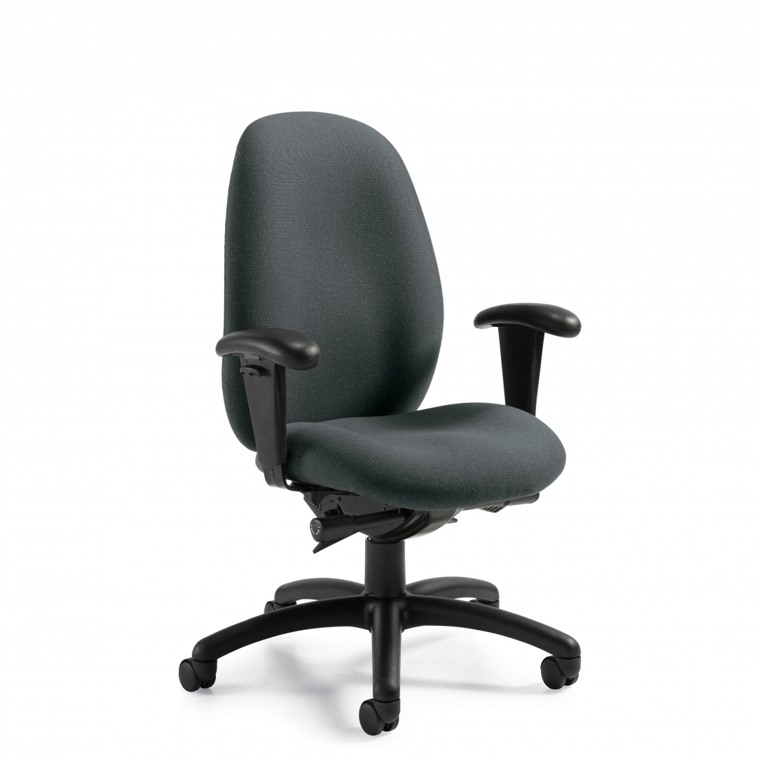 Global Furniture Group, Malaga is the ideal seating choice for office environments where one chair series must accommodate a