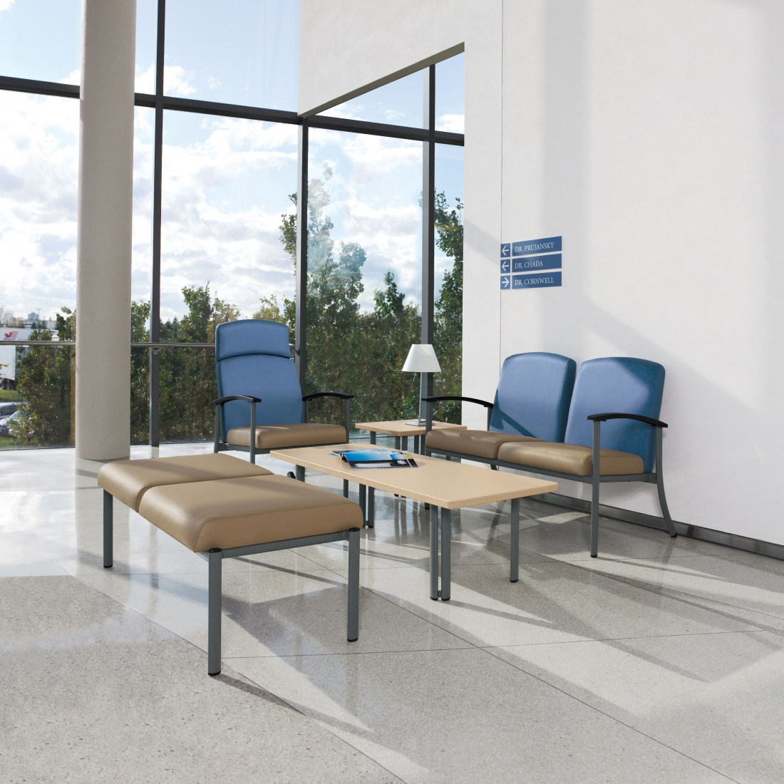Global Furniture Group, Strand™ is an attractive, versatile and affordable seating series that can be used in both acute