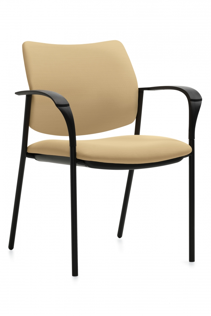 Global Furniture Group, GC Sidero is a collection of contemporary multi-purpose stacking chairs with a sculpted look,