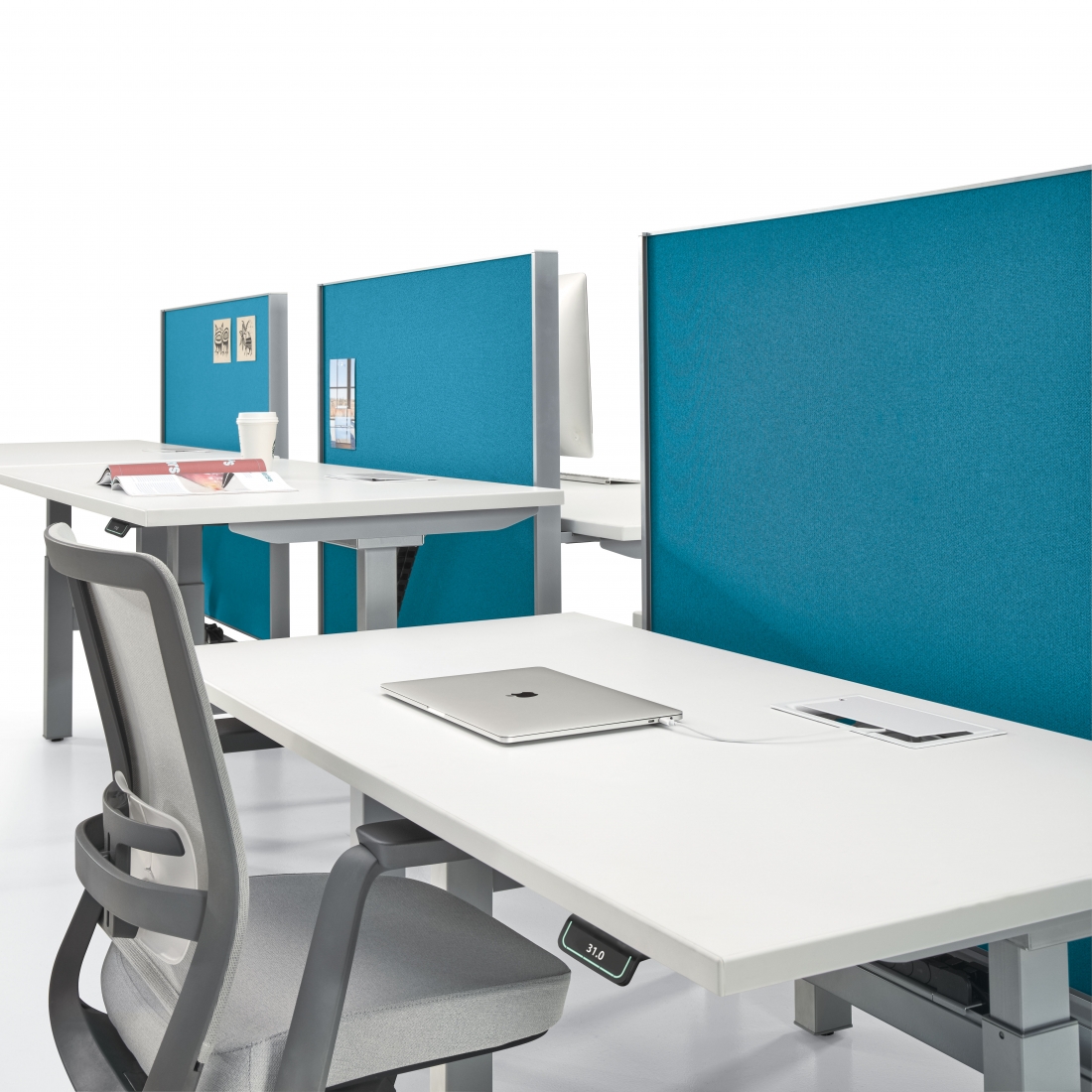 Global Furniture Group, FreeFit™ height adjustable tables allow you to incorporate healthy movement into your workday. Move