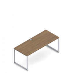 Freestanding Desk, Metal Legs, 72