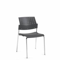 Armless Stacking Chair, Polypropylene Seat & Back Model Thumbnail