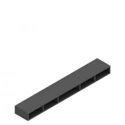 Pigeonnier de rangement horizontal 64 po L Pigeonnier de rangement horizontal 64 po L Model Thumbnail