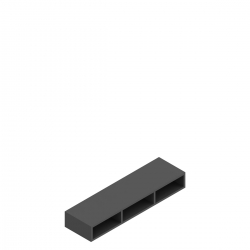 Rangement de pigeonnier horizontal 46 po L Rangement de pigeonnier horizontal 46 po L Model Thumbnail