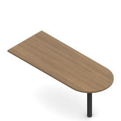 Îlot en « D », pied (piétement en « T » ou « U »), 60 po L x 29,69 po P Îlot en « D », pied (piétement en « T » ou « U »), 60 po L x 29,69 po P Model Thumbnail