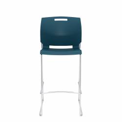 Tabouret de comptoirs sans accoudoirs, assise et dossier en polypropylène Model Thumbnail