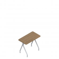 Table rectangulaire, pieds araignée, 48 po L x 20 po P Model Thumbnail