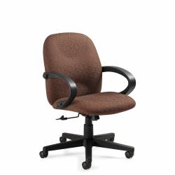 Enterprise - Conference room chairs - leather office chair - management seating - lumbar support for office chairs - ergonomic office chair - Medium Back Tilter