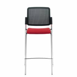 Sonic - classroom chairs - classroom seating - Armless Bar Stool, Upholstered Seat & Mesh Back
