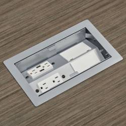 Bloc de puissance/USB de 6,77 po P, tungsten Model Thumbnail