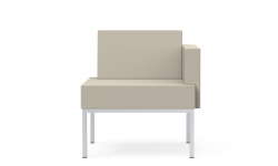 Lounge Chair, Left Arm Model Thumbnail
