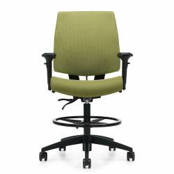 G1 Ergo Select - task chair - ergonomic task chair - task seating - Medium Back Stool