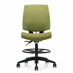G1 Ergo Select - task chair - ergonomic task chair - task seating - Armless Medium Back Stool