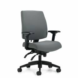G1 Ergo Select - task chair - ergonomic task chair - task seating - Medium Back Heavy Duty - heavy duty office chair