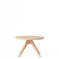 Table circulaire de 26 po L, piétement en bois Table circulaire de 26 po L, piétement en bois Model Thumbnail