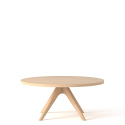 Table circulaire de 36 po L, piétement en bois Table circulaire de 36 po L, piétement en bois Model Thumbnail