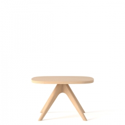 Table ovale de 26 po L, piétement en bois Table ovale de 26 po L, piétement en bois Model Thumbnail