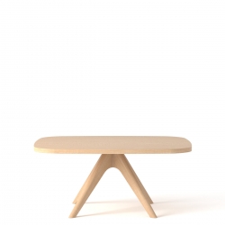 Table ovale de 36 po L, piétement en bois Table ovale de 36 po L, piétement en bois Model Thumbnail