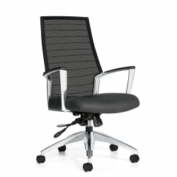 Fauteuil à basculement à dossier haut en tissu maillé Fauteuil à basculement à dossier haut en tissu maillé Model Thumbnail