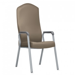 Fauteuil à dessus courbé, dossier haut et flexible, assise à 20 po H Fauteuil à dessus courbé, dossier haut et flexible, assise à 20 po H Model Thumbnail
