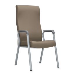 Fauteuil profilé à dessus droit, dossier haut et fixe Fauteuil profilé à dessus droit, dossier haut et fixe Model Thumbnail