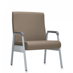 Contoured Low Fixed Back Straight Top Armchair, Bariatric Model Thumbnail