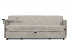 Canapé-lit avec dossier et accoudoirs, tablette-écritoire Model Thumbnail