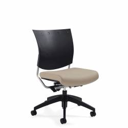 Siège sans accoudoirs à dossier posture en nylon Siège sans accoudoirs à dossier posture en nylon Model Thumbnail