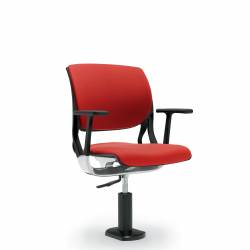 Novello - task chair - task seating - office task chair - Task Chair, Upholstered Seat & Back, Pedestal Base