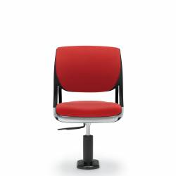 Novello - siège fonctionnel - sièges fonctionnels - siège de bureau fonctionnel - siège fonctionnel sans accoudoirs, assise et dossier rembourrés, sur piétement