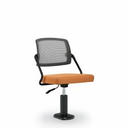 Spritz - chaise fonctionnelle en tissu maillé - chaise fonctionnelle - chaise ergonomique - chaise de bureau en tissu maillé - chaise ergonomique fonctionnelle - support lombaire pour chaise de bureau - chaises gigognes - chaise fonctionnelle sans accoudoirs, piétement