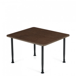 Table polyvalente, fini en mélamine thermosoudée, 42 po L x 42 po P Model Thumbnail