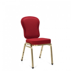 Chaise d'appoint empilable à dossier en médaillon Chaise d'appoint empilable à dossier en médaillon Model Thumbnail