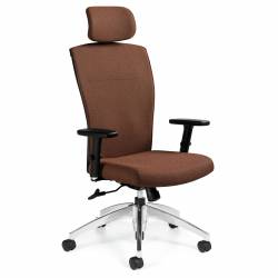 Fauteuil à basculement à dossier, appui-tête réglable Fauteuil à basculement à dossier, appui-tête réglable Model Thumbnail