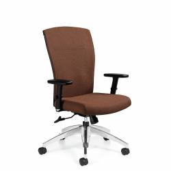 Alero - mesh task chair - task chair - ergonomic chair - office mesh chair - ergonomic mesh office chair - lumbar support for office chair - Upholstered High Back Tilter